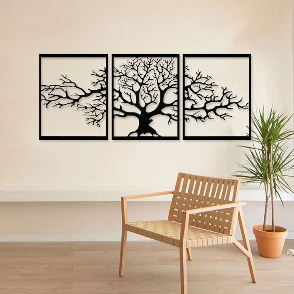 3 Pcs Life Tree Wall Art